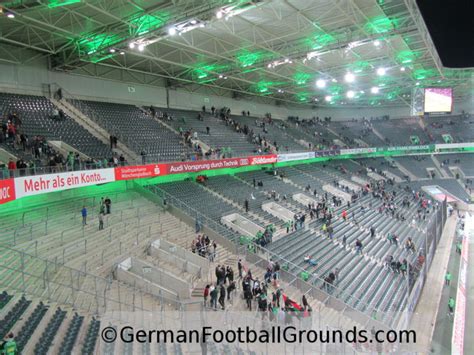 Built in 2004 at an approximate construction. Stadion im Borussia-Park, Borussia Mönchengladbach ...