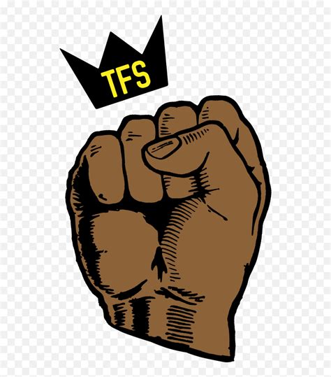 Black Power Fist Drawing Clipart Black Power Fist Transparent Png