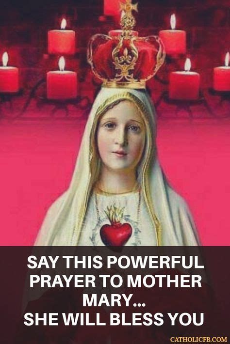 7 Powerful Prayers That Please Mother Mary She Loves Them So Much Prayers To Mary Power Of