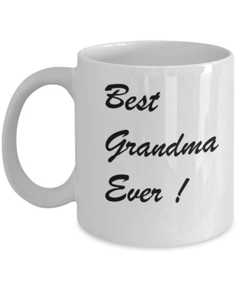 Best Grandma Ever Coffee Mug T Cup Mugs Starbucks Coffee Ts