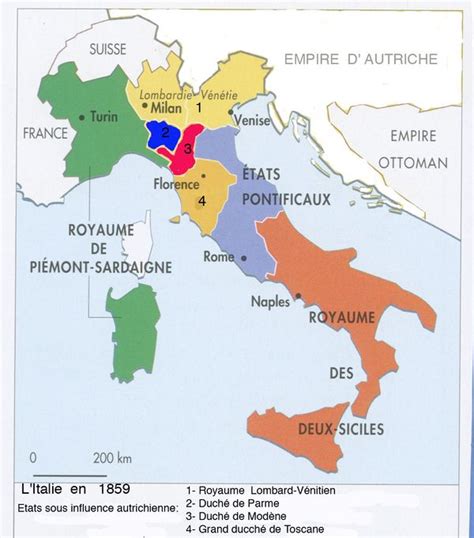 Unification Italienne Vikidia Lencyclopédie Des 8 13 Ans