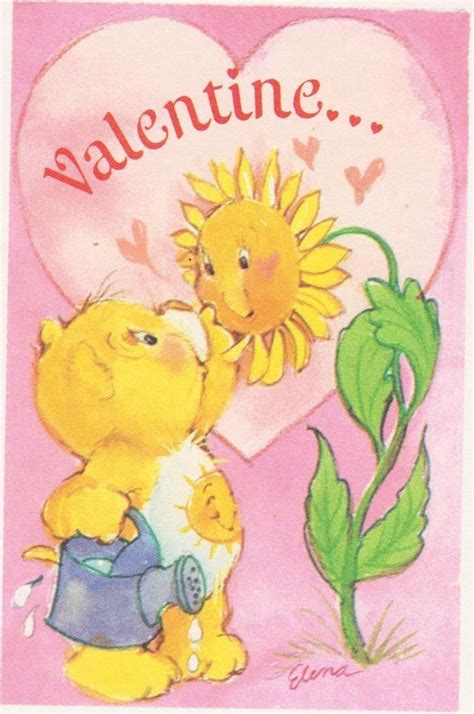 Pin By Suzette Bateman On Vintage Valentines Care Bears Cousins