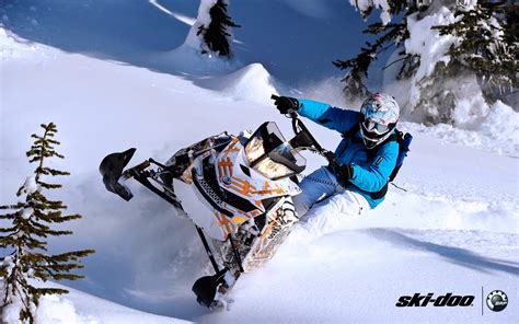 Ski Doo Snowmobile Sled Ski Doo Winter Snow Extreme Wallpapers