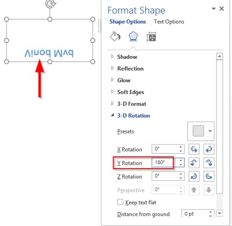 How To Rotate Flip Or Mirror Text In Word 2016 And 2019 Document Pages