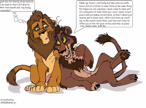 Rule 34 Anthro Disney Furry Kovu Male Only Nuka Penis Tagme The Lion