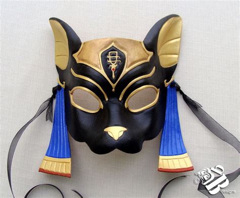 Egyptian Bastet Leather Mask By B3designsllc On Deviantart Egyptian Mask Leather Mask