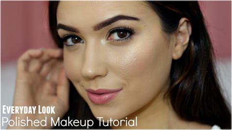 polished glowing makeup tutorial themakeupchair youtube