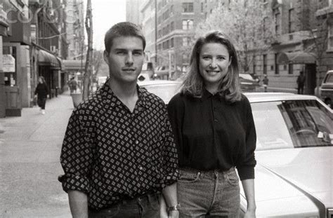 Tom Cruise And Mimi Rogers Tom Cruise Celebrity Couples Famous Faces