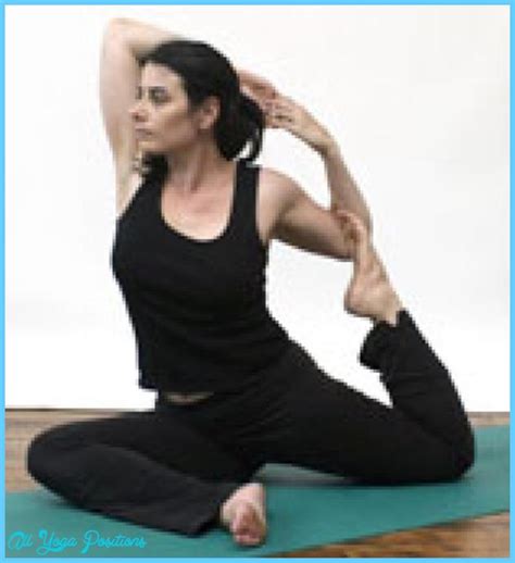 Yoga Poses Quad Stretch