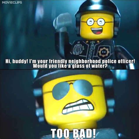 Good Copbad Cop One Of Our Favorite Scenes From The Lego Movie