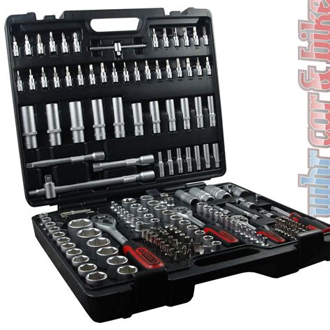 Ks Tools Socket Set Tlg Nut Box Ratchet Box Ebay