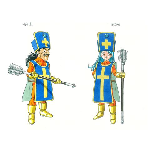 Dragon Quest 3 Classes Artwork Both Nes And Snes By Akira Toriyama Dragonquest