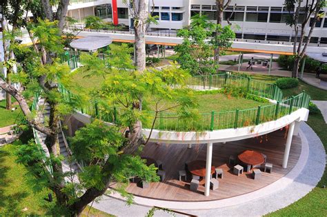 Elmich Green Roof And Rain Water Harvesting Singapore Polytechnic