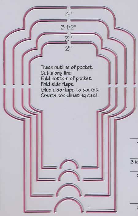 Pin By Dana Holmes On Printables Envelope Template Library Pockets