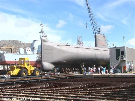 South African Navy Daphne Class Submarine Photos