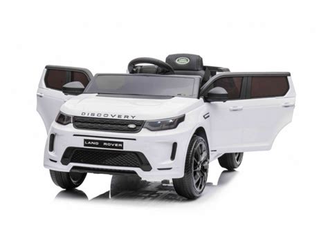Elektrické Autíčko Land Rover Discovery Sport Bílé Elektrickéautíčkocz