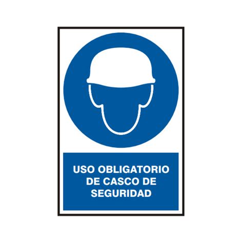 Se Al Vinil Uso Obligatorio De Casco De Seguridad Damajer