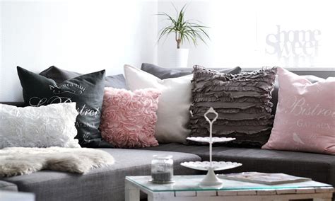 Wählen sie möbel, die ihren bedürfnissen entsprechen. Elegant Wohnzimmer Deko Grau Rosa | Rosa wohnzimmer ...