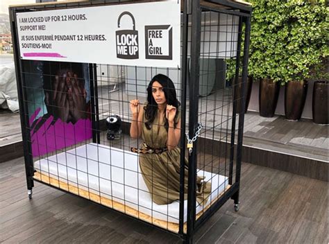 Why Bombshell Locked Herself In Cage