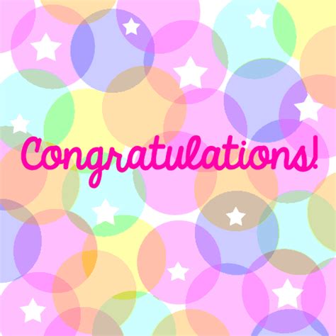 A Bright And Happy Congratulations Ecard Perfect To Be Shared On Any