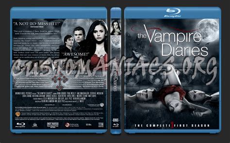 The Vampire Diaries Season One Blu Ray Cover Dvd Covers And Labels By