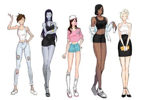 Overwatch Plain Clothes For Girls By Javachocochip On Deviantart