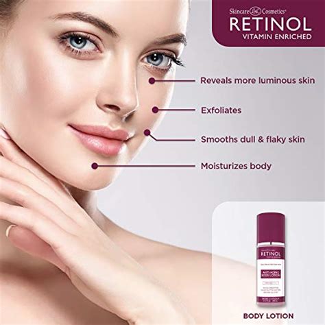 Retinol Anti Aging Body Lotion Corrective And Preventative Relief For