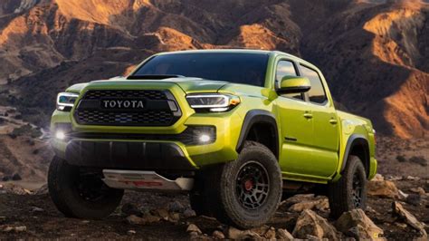 Toyota Brings Fresh Updates To 2022 Tacoma Trd Pro And Trail Edition