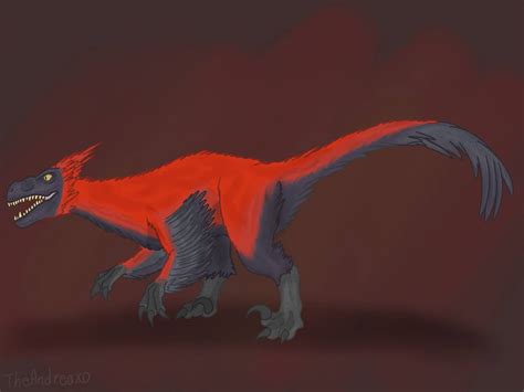 Jurassic World Dominion Pyroraptor By Theandreaxd On Deviantart