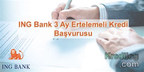 Ing Bank Ay Ertelemeli Kredi Ba Vurusu Devlet Destekleri