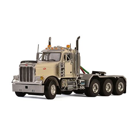 Peterbilt 379 8x4 4 Axle Truck White Wsi Models 33 2014 150 Scale
