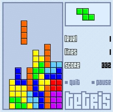 Uno de los mejores juegos clásicos del mundo. Gioca a Tetris gratis in questa versione classica e semplice