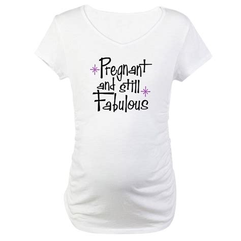 Pregnantfab2 Womens Maternity T Shirt Pregnant And Still Fabulous