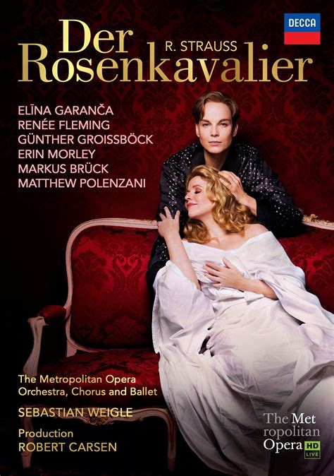 Richard Strauss Der Rosenkavalier 2 Dvds Mit Renée Fleming Günther Groissböck And Elina