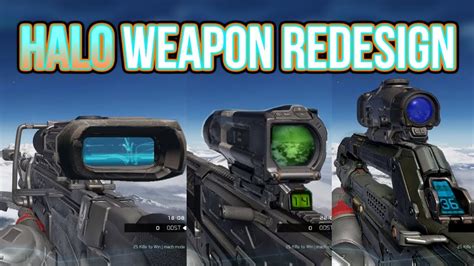 Halo Infinite Weapons Redesign Youtube
