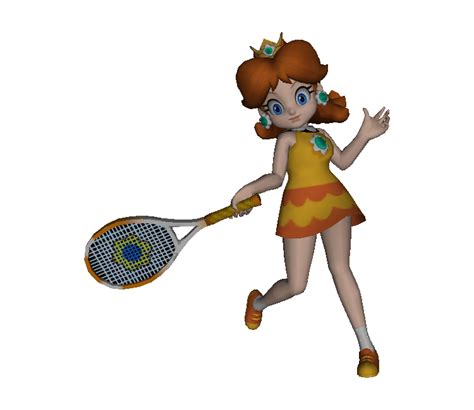3ds Super Smash Bros For Nintendo 3ds Daisy Tennis Outfit Trophy The Models Resource