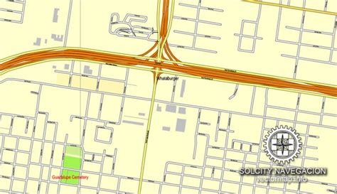 Mcallen Texas Us Printable Vector Street City Plan Map Full Editable