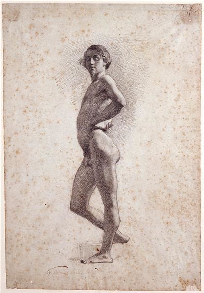 Nude Male Profile Mari Fortuny Wikiart Org