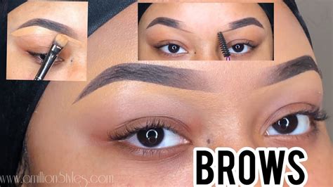 Video Quick And Easy Detailed Eyebrow Tutorial A Million Styles