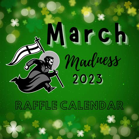 Support The Sec March Madness Raffle Calendar Saint Francis Xavier