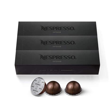 Nespresso Capsules Vertuoline Intenso Dark Roast Coffee Count