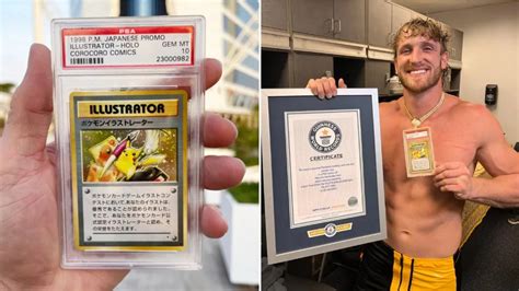 Logan Paul Sets Most Expensive Pokemon Card Purchase World Record