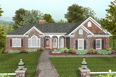 Elegant One Story House Plan 20062ga Architectural Designs House