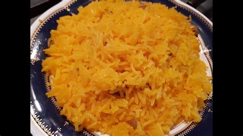 How To Make Sweet Yellow Rice Soriyas Kitchen Youtube
