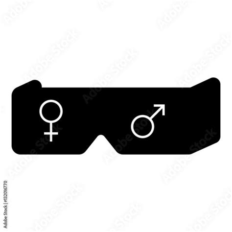 Virtual Sex Icon Glyph Black Filled Style Buy This Stock Vector