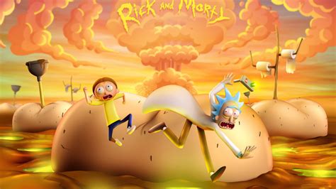 1024x576 Resolution Rick And Morty Adventures 1024x576 Resolution
