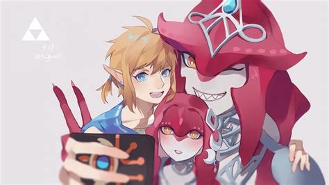 Sidon The Legend Of Zelda Breath Of The Wild Wallpapers Wallpaper Cave