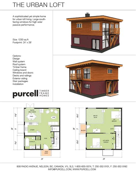 Purcell Timber Frames The Precrafted Home Company The Urban Loft