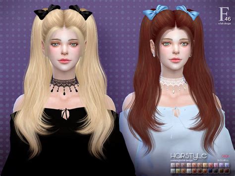 Sims 4 Ponytail Hair