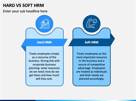 Hard Vs Soft Hrm Powerpoint Template Ppt Slides